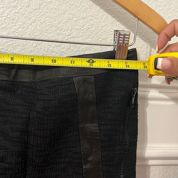 Helmut Lang Assymetrical Leather Skirt - Picture 6 of 7